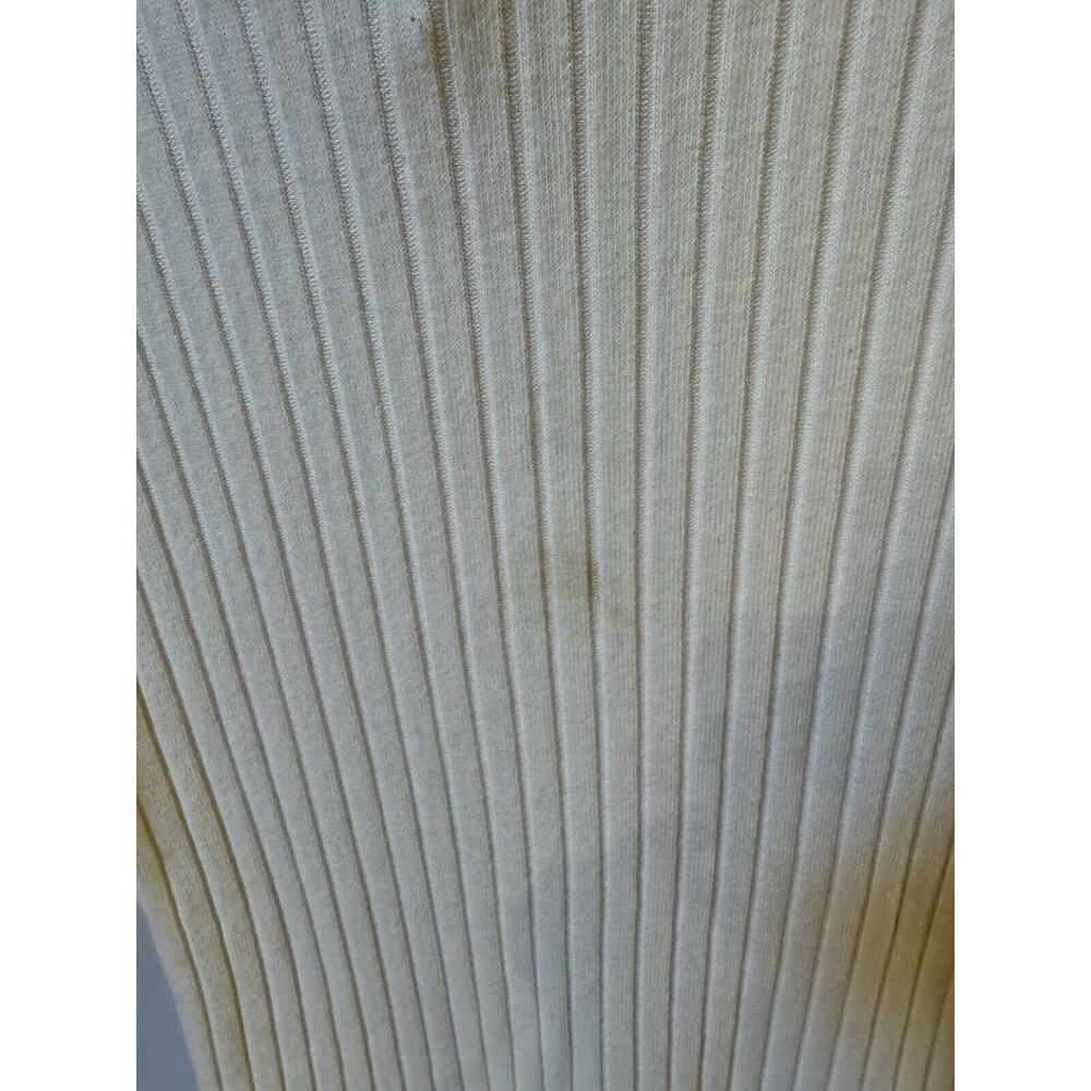 L'AGENCE Ceci Ribbed Sleeveless Sweater cream size small (see pics) $160.00 MSRP - Picture 5 of 5